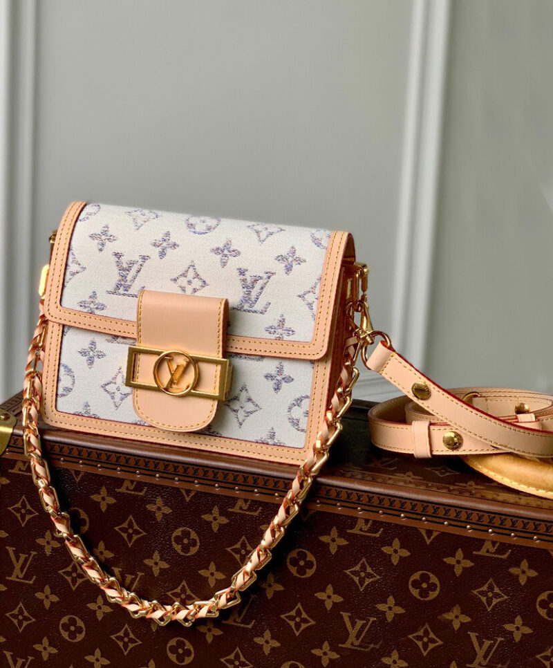 Louis Vuitton Mini Dauphine M24841 Cream